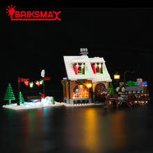 Briksmax kit de luz de led, conjunto de iluminação de blocos de construção de brinquedos para padaria da vila do inverno 10216 2024 - compre barato