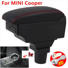 Para MINI Cooper R50 R52 R53 R56 R57 R58 F55 F56 F57 Compatriota R60 F60Central Braço Caixa de Armazenamento de Acessórios de Modificação 2024 - compre barato