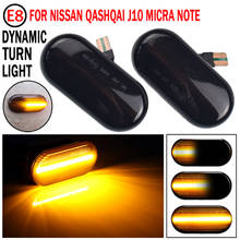 2pcs Dynamic Flowing LED Turn Signal Side Marker Light Blinker Lamp For Nissan Pathfinder III R51 Qashqai J10 JJ10 Tiida C11 2024 - buy cheap