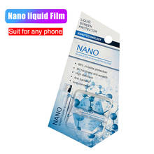 2 мл нано защита для жидкокристаллического экрана для iPhone 11 Pro XS MAX 7 8 PLUS samsung Note 10 невидимая полная крышка Универсальная 9H пленка для экрана 2024 - купить недорого