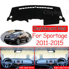 for Kia Sportage 2011 2012 2013 2014 2015 SL Anti-Slip Mat Dashboard Cover Pad Sunshade Dashmat Carpet Anti-UV Car Accessories R 2024 - buy cheap