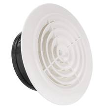 2 Pieces 6 Inch Round Air Vent ABS Louver White Grille Cover Adjustable Exhaust Vent Fit for Bathroom Office Kitchen Ventilation 2024 - buy cheap