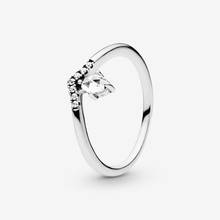 Модное Оригинальное классическое обручальное кольцо из стерлингового серебра 925 пробы для женщин 2024 - купить недорого