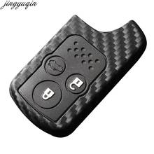 jingyuqin 2/3 Button Carbon Silicone Key Case Cover For Honda Accord Civic CRV CRZ ACURA MDX TL for Honda Odyssey Elysion 2024 - buy cheap