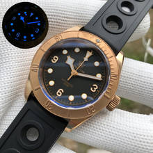 Relógio masculino de mergulho, relógio mecânico automático de 200m à prova d'água c3 luminoso de safira 2024 - compre barato