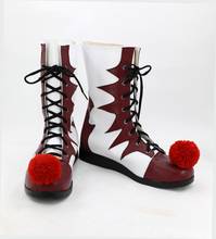 Halloween stephen king's it pennywise Cosplay Shoes Pennywise the clown Boots Shoes Accessorie 2024 - buy cheap