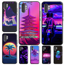 Neon Vaporwave Art Phone Case For Samsung S22 Ultra S21 S20 FE S8 S9 S10 Note 10 Plus Note 20 Ultra Cover 2024 - buy cheap