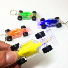 Mini chaveiro de brinquedo com led, chaveiro de corrida com luzes led para lembrancinhas de festa, presente para crianças 2024 - compre barato