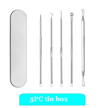 5Pcs/set Acne Needle Blackhead Comedone Pimple Squeeze Remover Tool for Face Skin Care Facial Pore Cleaner Beauty Care 2024 - buy cheap