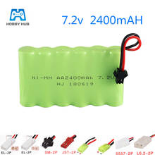 7.2V 2400mAh NI-MH Rechargeable Battery for rc Car Boat trucks Remote control toy electric toys lighting facilities nimh 7.2 v 2024 - buy cheap