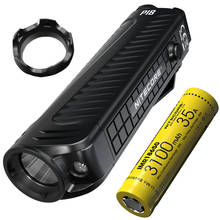 FREE Shipping NITECORE P18 +Rechargeable Battery+Bezel 1800LM CREE XHP35 HD LED White Red Light Outdoor Camping Flashlight Torch 2024 - buy cheap