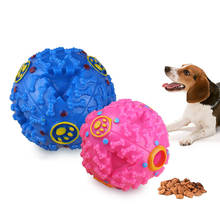 Monster Squeak Interactive Pet Food Dispenser Dog Toys Ball For Kids Pitbull Golden Retriever Popular Toys Animals Dog toys 2021 2024 - buy cheap