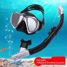 Thenice-conjunto de máscara de mergulho que não embaça, equipamento de snorkel de secagem completo, treinamento de natação, máscara subaquática para homens e mulheres 2024 - compre barato