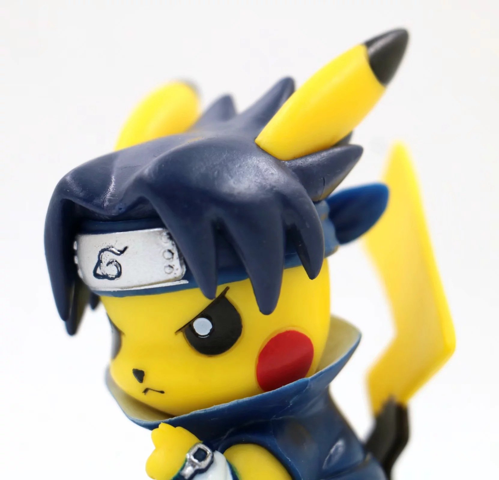 Pikachu kakashi hatake mini pvc ninja action figure naruto shippuden pokemon