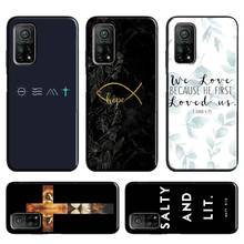 Bible Verse Christian Quote For Xiaomi Mi 11T 10T 12 Pro Mi 11 Lite Case For POCO X3 Pro GT F3 F1 M3 M4 X4 Pro Cover 2024 - buy cheap