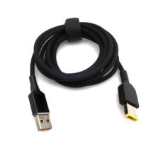 Cable adaptador de corriente para ordenador portátil, adaptador de corriente de carga rápida de 65w, 20v, 3.25a, USB A, 7,9x5,0, 5,5x2,5, USB qc3.0 cuadrado A dc, para Lenovo 2024 - compra barato