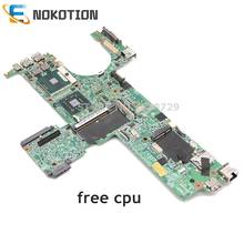 Nokotion 07208-2 48.4v901.021 486301-001 para hp elitebook 6930p portátil placa-mãe gm45 ddr2 cpu livre 2024 - compre barato