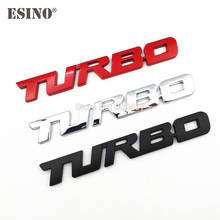 Car Styling Car Turbo Boost Loading 3D Metal Chrome Ninc Alloy 3D Emblem Badge Sticker Decal Auto Accessory 2024 - buy cheap