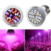 Growing Lamp 18W 28W LED Grow Light Full Spectrum E27 E14 GU10 Red Blue IR UV LED Indoor Grow For Plants Vegetables Hydroponics 2024 - buy cheap