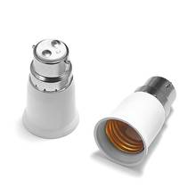 100pcs B22 to E27 Adapter B22 to E26 Lamp Adapter Holder Converter Base Socket LED Light Bulb Extend Extension Plug 2024 - buy cheap