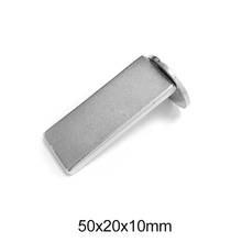 1/2/5PCS 50x20x10 N35 Super Strong Neodymium Magnets Block Permanent Magnet 50x20x10mm Powerful Magnetic 50*20*10 2024 - buy cheap