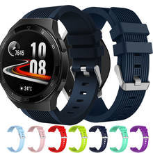 Pulseira de silicone para relógio honor, para honor magic watch 2, 46mm, para substituição 2024 - compre barato