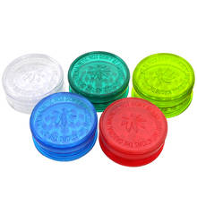 ITimo Color Random 3 Layer Round Shape Tobacco Spice Crusher Plastic Tobacco Grinder Smoking Accessories Herb Grinder 2024 - buy cheap