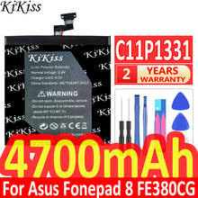 KiKiss-Batería de PC de alta capacidad para tableta, Original, 4700mAh, C11P1331, para Asus Fonepad 8, FE380, R051, FE380CG, Fonepad8 2024 - compra barato