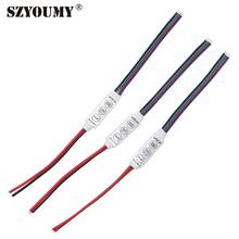 SZYOUMY 3key mini RGB led controller DC12V led brightness dimmer For led 2835 5050 strip light 2024 - buy cheap