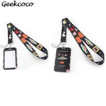 J1866 Cartoon Friend Neck Strap Lanyard for keys ID Card Gym Mobile Phone USB badge holder DIY Hang Rope With Card Holder 2024 - buy cheap