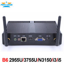 Core i3 4020Y i5 4200Y Partake Mini PC Windows 10 HDMI VGA dual display port mini HTPC mini computer Linux 2955U 4K TV box pc 2024 - buy cheap