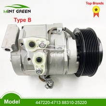 Brand new 10S15C FOR car air conditioning auto ac compressor for Toyota Fortuner Innova Hiace Hilux 447220-4713 88310-25220 2024 - buy cheap