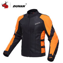 DUHAN-Chaqueta de Moto de malla transpirable, ropa de Motocross, con cinco protectores, para verano 2024 - compra barato