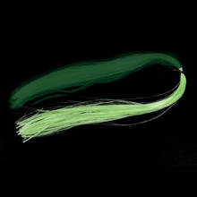 Wifreo 2 sacos cor verde luminosa voar amarrando material ep minnow fibra brilho escuro pesca moscas amarrando gancho gabaritos sabiki diy flash 2024 - compre barato