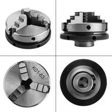 1pc 3-Jaw K01-63/M14 Manual Self-Centering Lathe Chuck for Woodworking Lathe Chuck 2024 - buy cheap