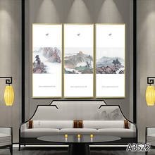 Impresión de Pintura Al Óleo Abstracta moderna en lienzo 3 uds arte de paisaje en lienzo de estilo chino, arte de pared, Impresión de imagen para decoración del hogar 2024 - compra barato