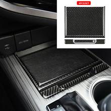 For Toyota Camry 2018 2019 Carbon Fiber Center Console Storage Box Cover Trim Decoration Sticker Frame Interior Accessories 2024 - buy cheap