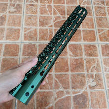 AT3 15 дюймов оливково-зеленый анодированный Keymod Handguard Rail Free Floating Picatinny Mount System Fit .223/5.56 AR-15 2024 - купить недорого