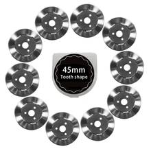 10Pcs/Set Rotary Cutter Blades 45mm Leather Cutting Tool DIY Patchwork Scrap Booking Quilter Leather Cutter For Home School 2024 - buy cheap