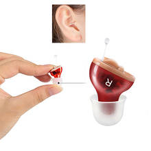 Portable Wireless Hearing Aids Mini Invisible Heaing Aid Pocket Ear Sound Amplifier Adjustable Ear Hearing for Deafness/Elderly 2024 - buy cheap