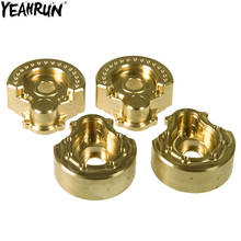 YEAHRUN TRX4 Brass Counterweight Balance Weight Tire Portal Drive Housing for 1:10 RC Crawler TRX-4 Axle Upgrade Parts 2024 - buy cheap