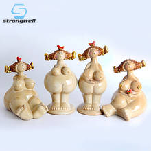 Strongwell, estatueta de cerâmica gordura nórdica, estátua, elfo, orando, artesanato em cerâmica, acessórios de decoração de casa, presente de natal para meninas 2024 - compre barato