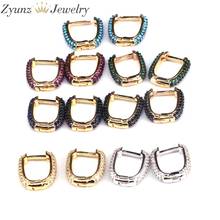 5 Pairs, Small CZ Hoops, Cubic Zirconia Huggie Earrings, Cz Gold Silver Color Hoops, Simple Hoop Jewelry Earrings 2024 - buy cheap