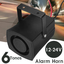 2019 New 6 Tones Automatically Adjusted Car Police Fire Alarm Buzzer Horn 12-24V Warning Loud Sound Truck Boat Siren 2024 - buy cheap