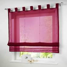 Short Voile Kitchen Curtains Height Liftable Gauze Small Coffee Curtain Blinds Tulle Screening Panel for Bedroom living room 2024 - buy cheap