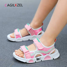 2021 New Summer Kids Sandals For Girls High Quality Beach Casual Sandalias Light Soft Non-slip Children Sandals Chaussure Enfant 2024 - buy cheap