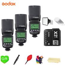 Godox-câmera speedlite flash drive, sem fio, para canon, nikon, sony, fujifilm olympus, flash drive, n/s/f/o 2.4g hss ttl 2024 - compre barato
