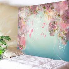 Colcha con diseño de flores rosas en 3D personalizada, colcha de colchón con paisaje de pared, cubierta de 6 tamaños, tienda de campaña, decoración de pared, envío directo 2024 - compra barato