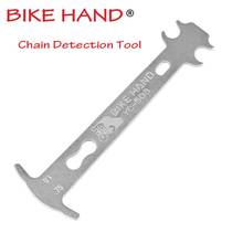Bike Hand Bicycle Repair Tool Chain Maintenance Detection Tools MTB Mountain Bike Road Bicycle Chain Measuring Tool 2024 - buy cheap