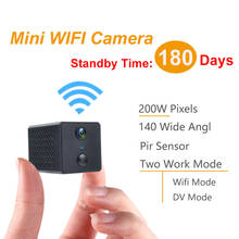 Mini Wifi Camera HD 1080P Night Vision Micro Cam Body  Detection Mini Camcorder PIR Support 128g Card 2024 - buy cheap